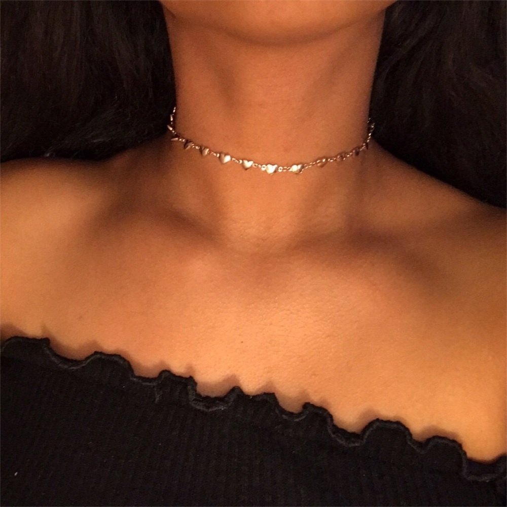 heart choker from Forever 21
